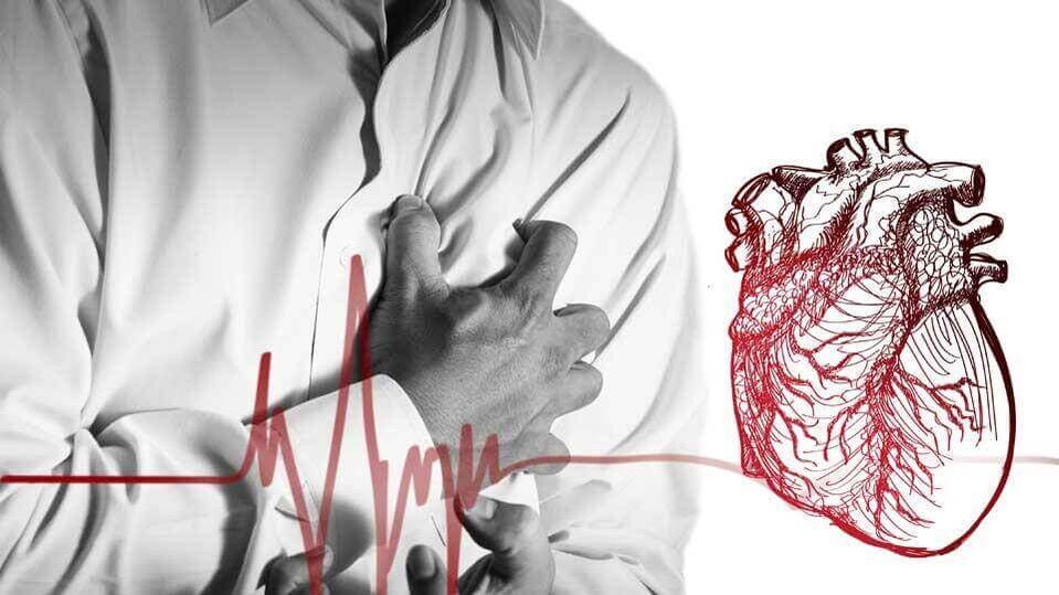 En raison d'un rythme cardiaque perturbé dans l'ostéochondrose thoracique, une extrasystole peut se développer